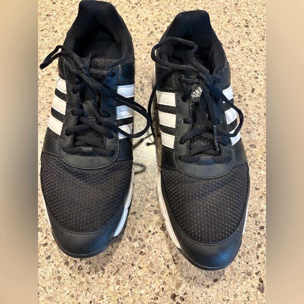 adidas Black & White Men’s Golf cleats